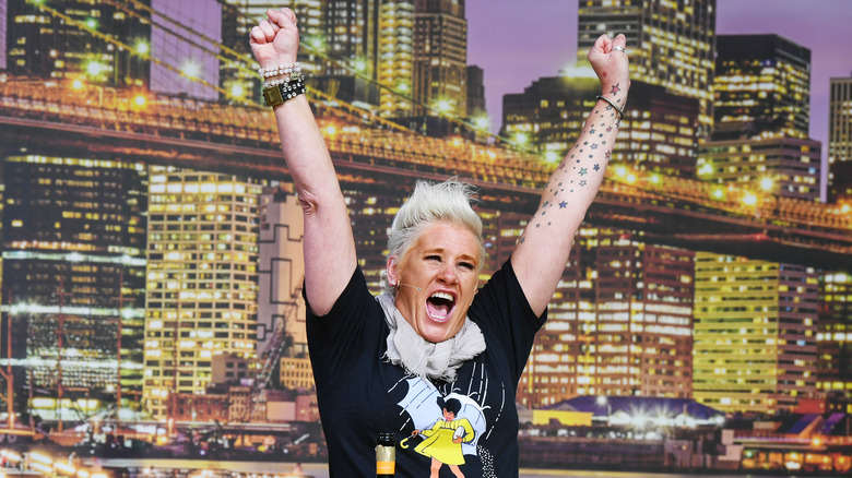 Anne Burrell is excited