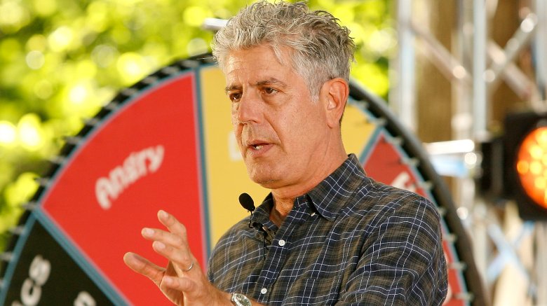 Anthony Bourdain on panel