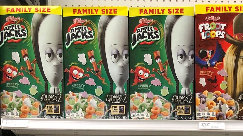 Apple Jacks Halloween edition boxes