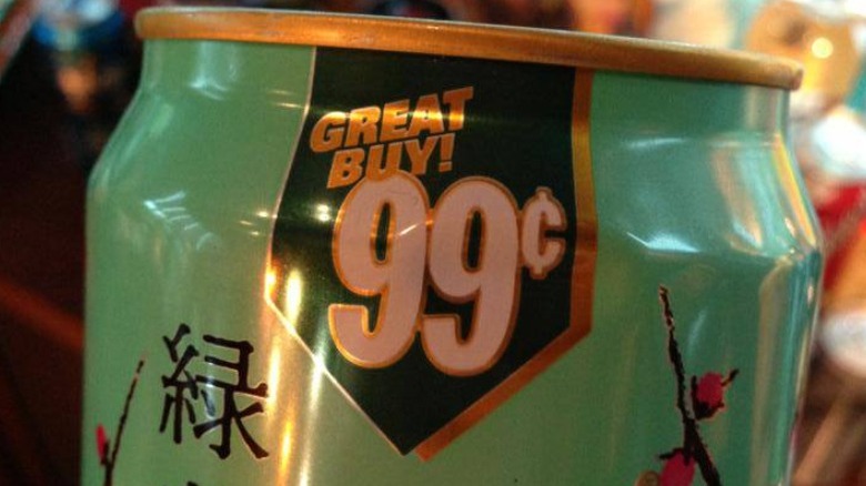 arizona tea 99 cent label