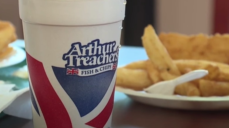 Arthur Treacher's cup