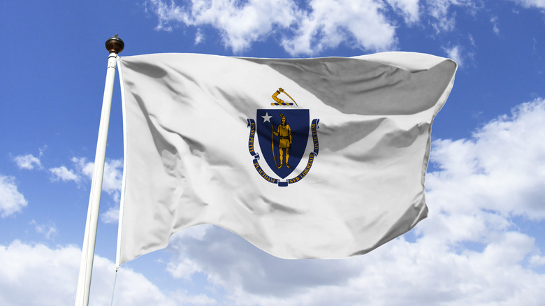 Massachusetts flag