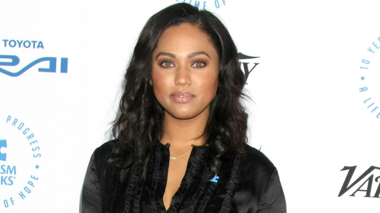 Ayesha Curry in black