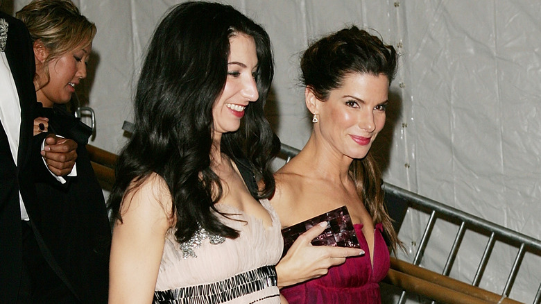 Gesine Prado and Sandra Bullock