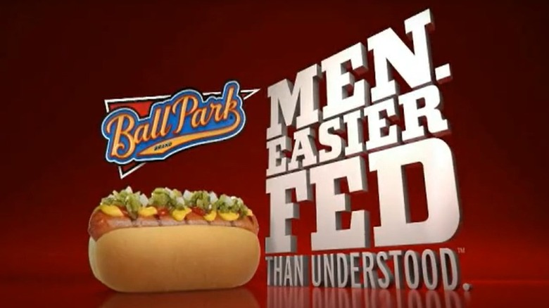 Ball Park Franks advertisement