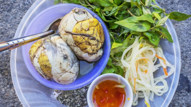 balut on a plate