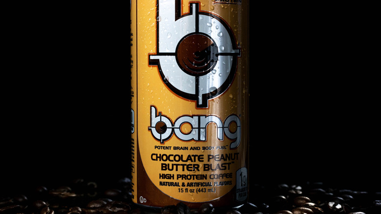 close-up of bang coffee