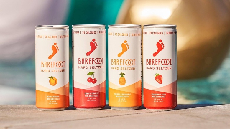 barefoot hard seltzer cans