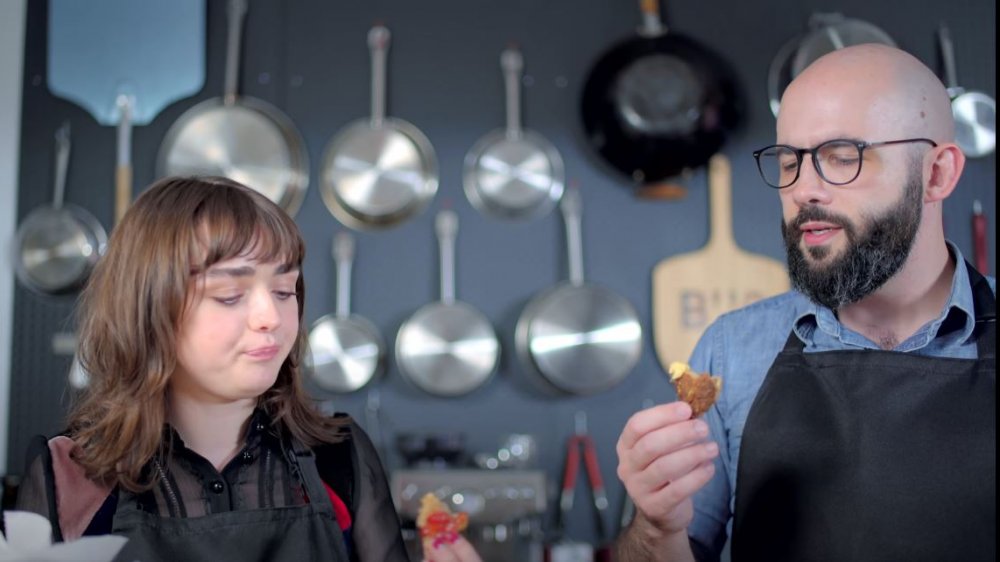 Binging With Babish and Maisie Williams