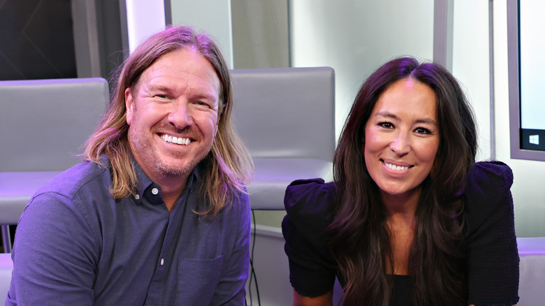 chip and joanna gaines sitting