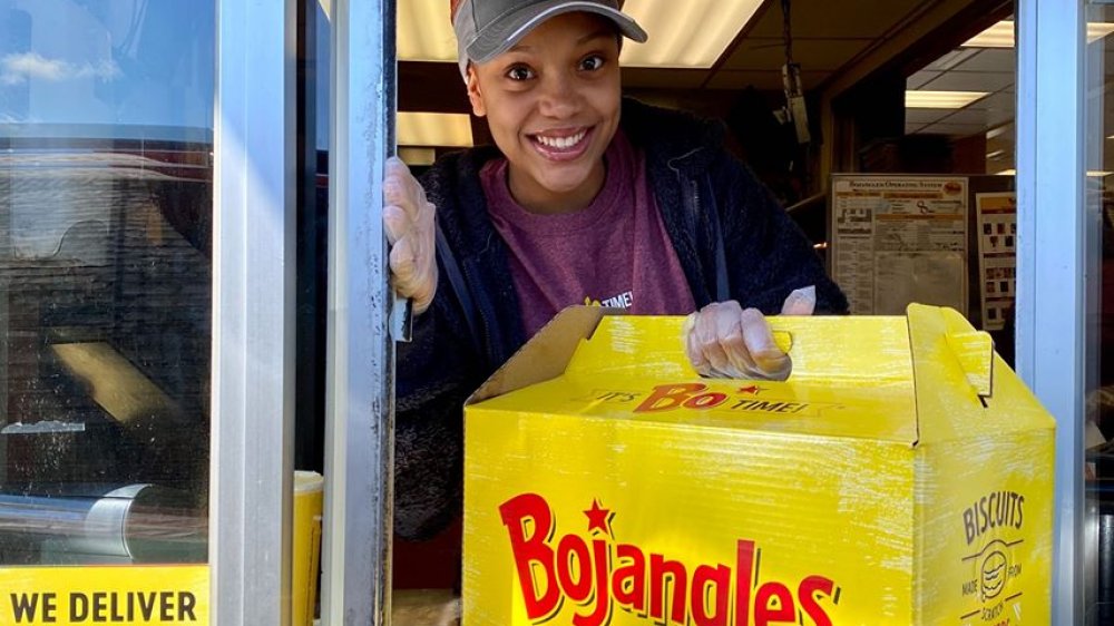 80 percent of bojangles' revenue is from take-out and drive-thru