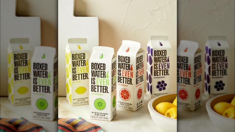 Boxed Water limited-edition flavors