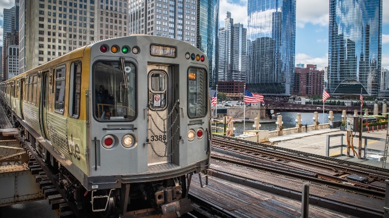 Train in Chicago