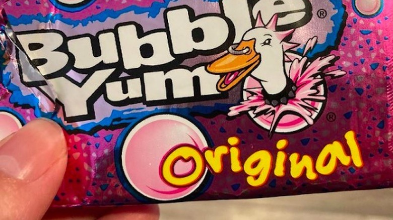 package of bubble yum gum