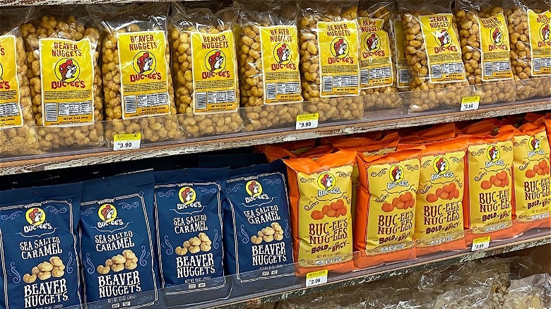 Buc-ee's Beaver Nuggets snacks