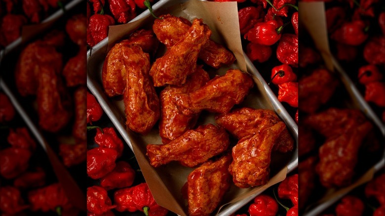 blazin carolina reaper wings 