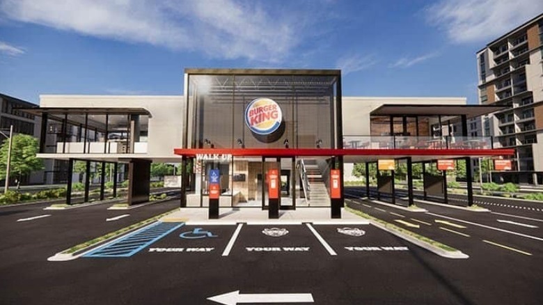 burger king new restaurant design