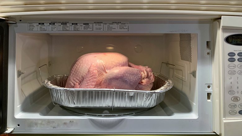 turkey in microwave