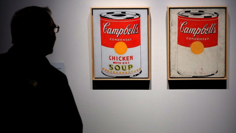 andy warhol campbells soup paintings