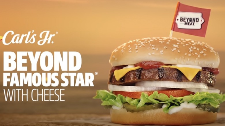 Carl's Jr. Beyond Meat burger commercial