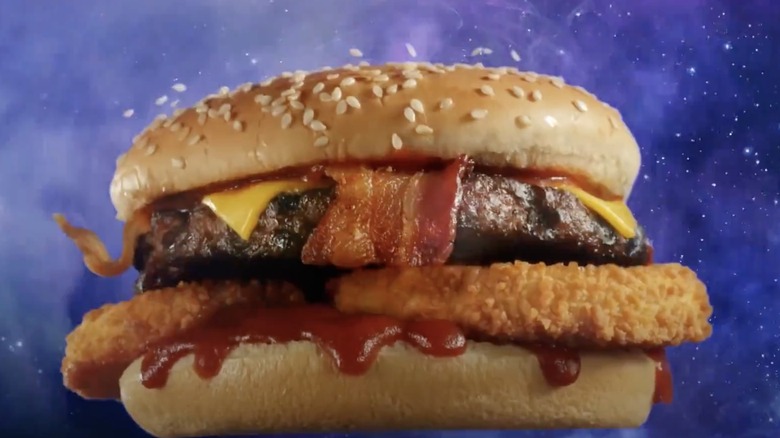 Carl's Jr. ad for Western Bacon Cheeseburger