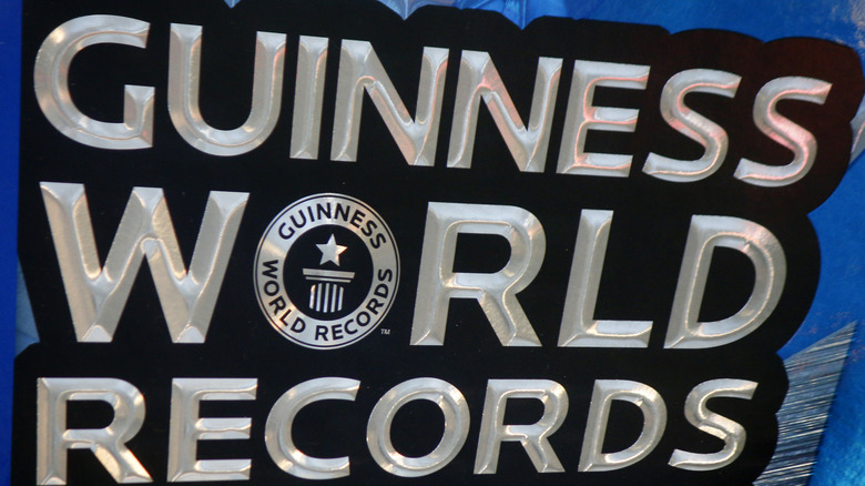 Guinness World Records sign