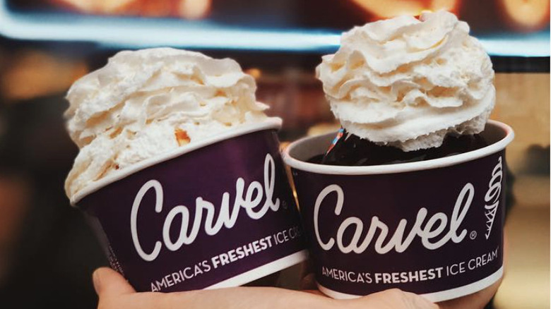 Carvel ice cream cups