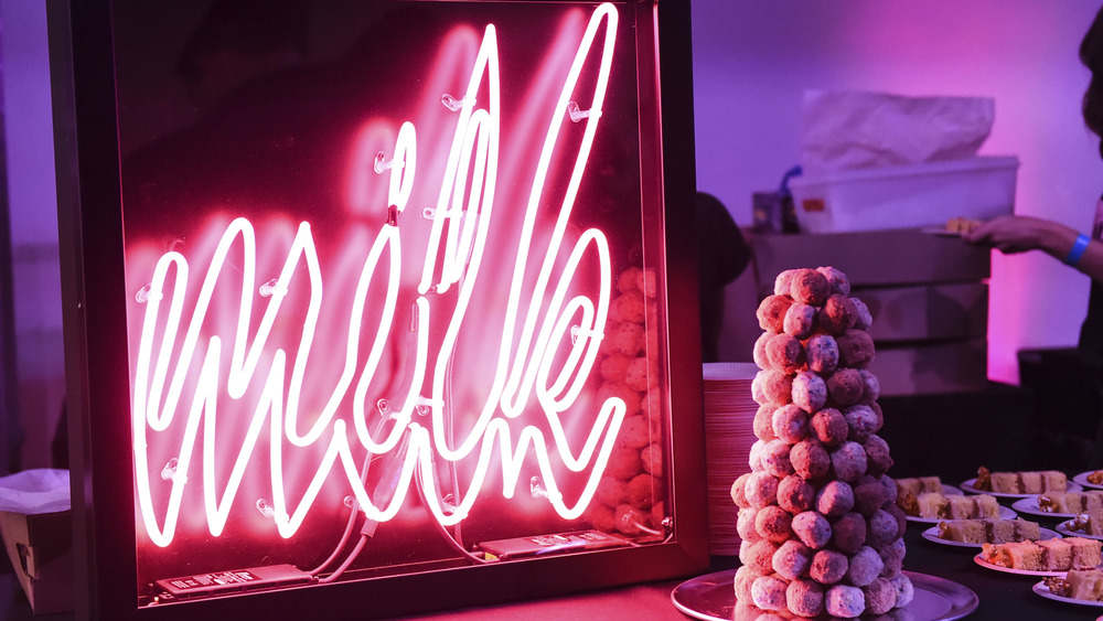 Milk Bar sign by Christina Tosi