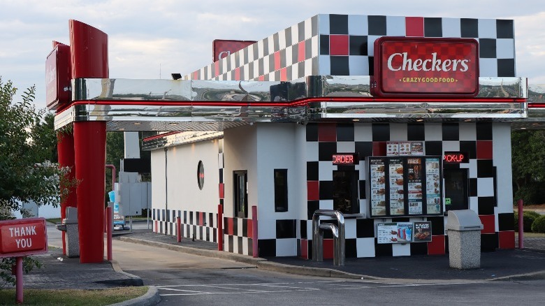 Checkers restaurant drive-thru