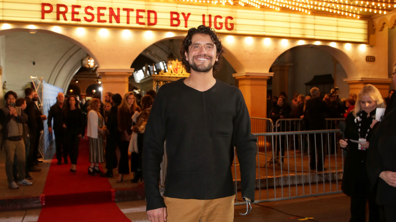 Eduardo garcia in front of a matinee