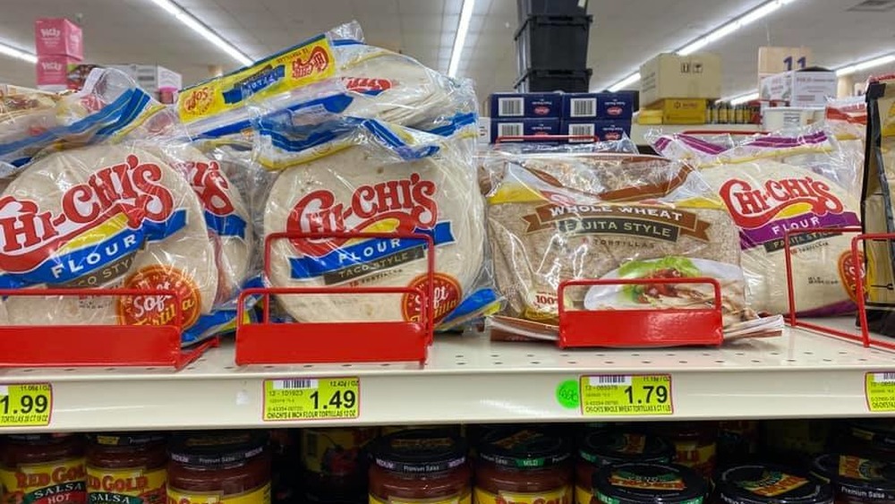 Chi-Chi's grocery store tortillas