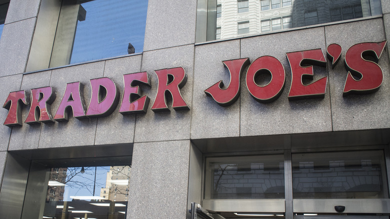 Trader Joe's sign on a building