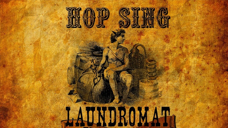  Hop Sing Laundromat sign