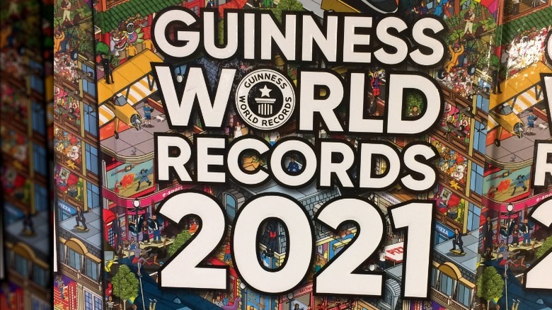 Guinness World Records book cover