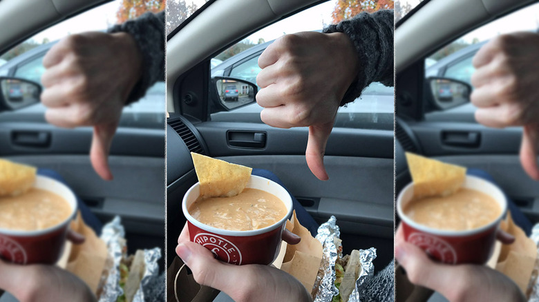 queso thumbs down