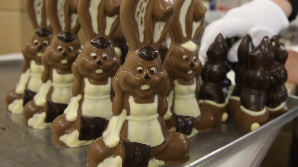 Chocolate easter bunny personality