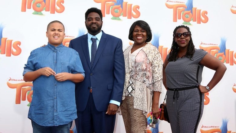 Ron Funches and family