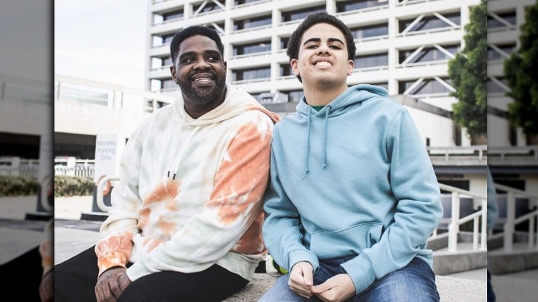 Ron Funches and son Malcolm