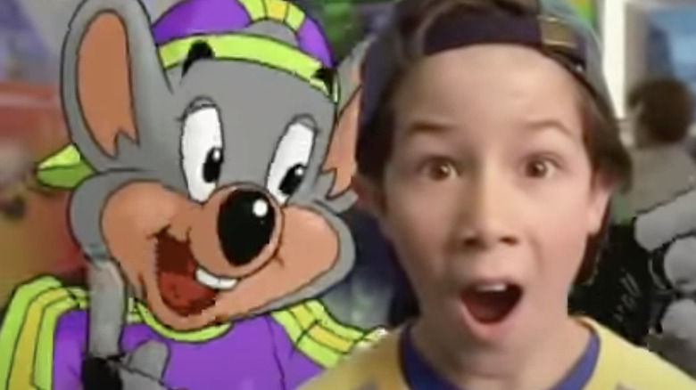 Nick Jonas Chuck E. Cheese commercial