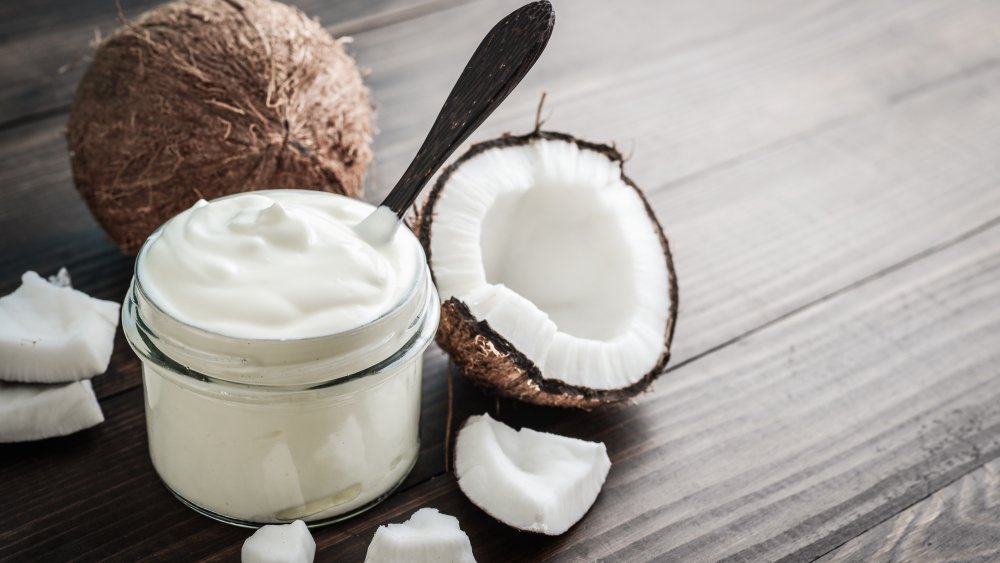 Coconut milk is high in fat