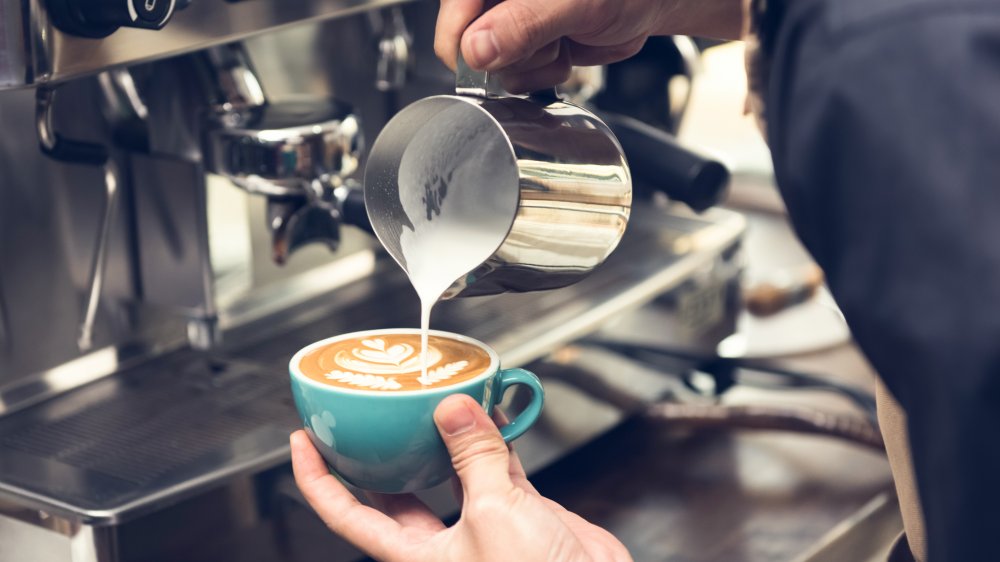 use coconut milk to froth for a latte