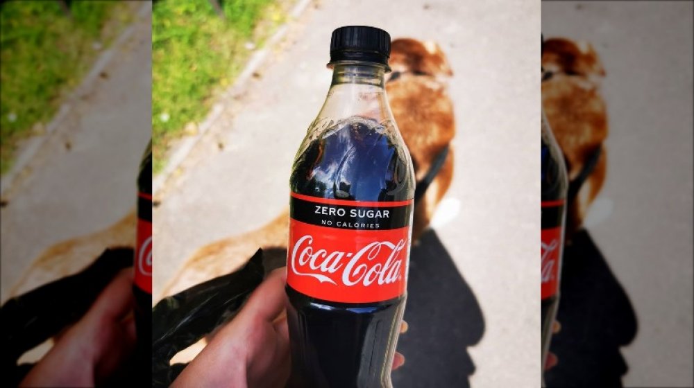 UK Coke Zero looks different