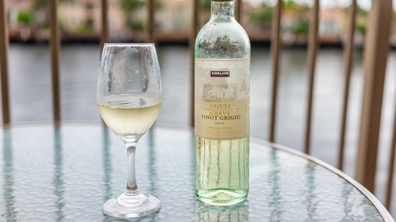 Costco Kirkland Signature pinot grigio