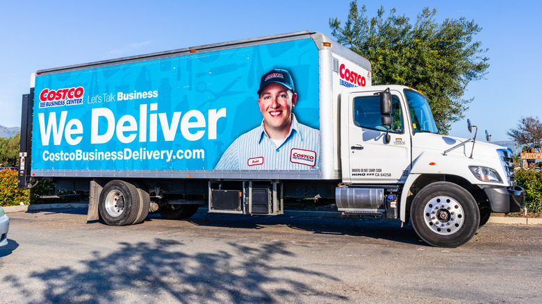 Costco delivery truck