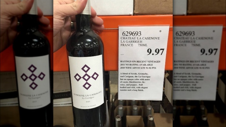 wine bottle from costco