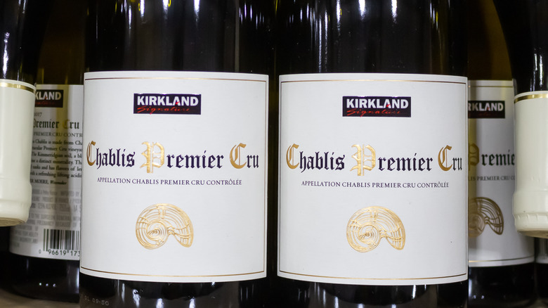 Kirkland Signature chablis wine