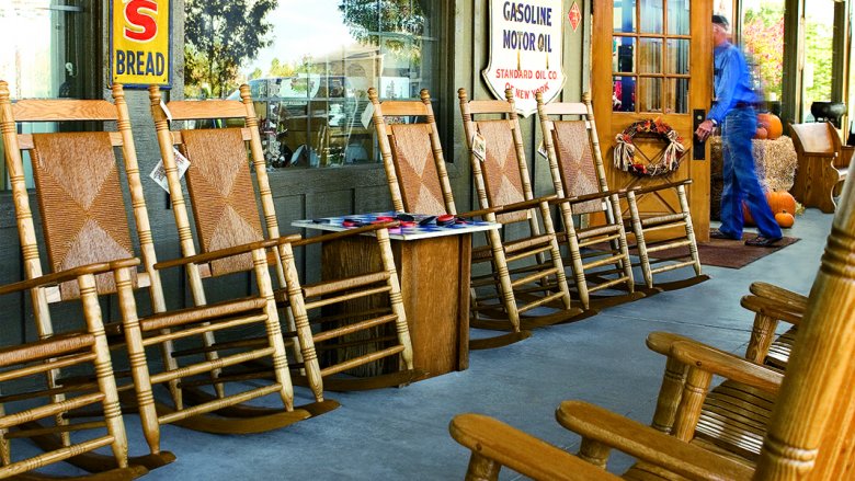 Cracker Barrel rocking chairs