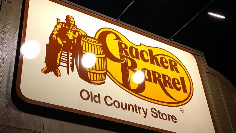 Cracker Barrel sign