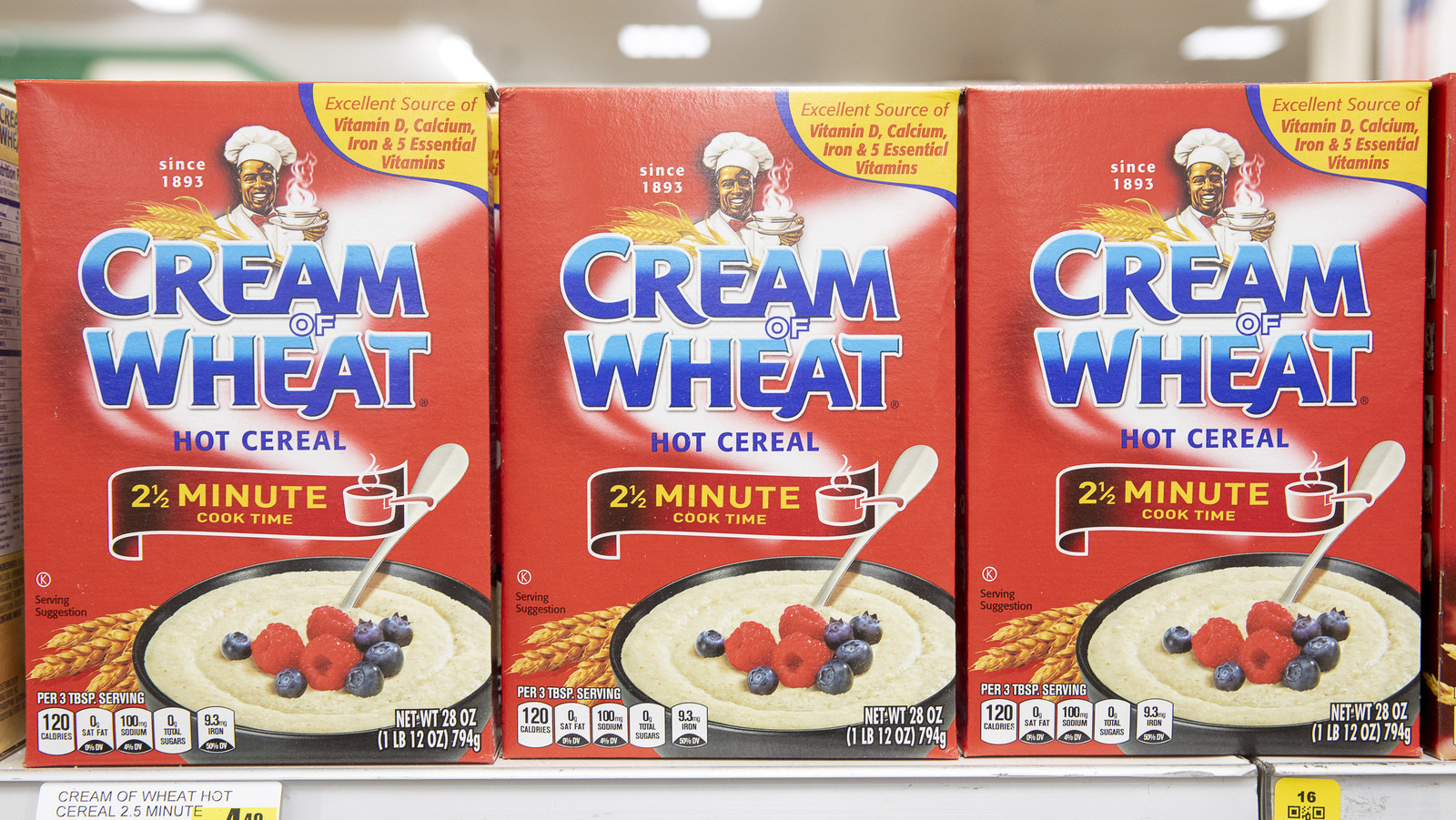 Cream of Wheat Instant Whole Grain Hot Cereal - Shop Oatmeal & Hot