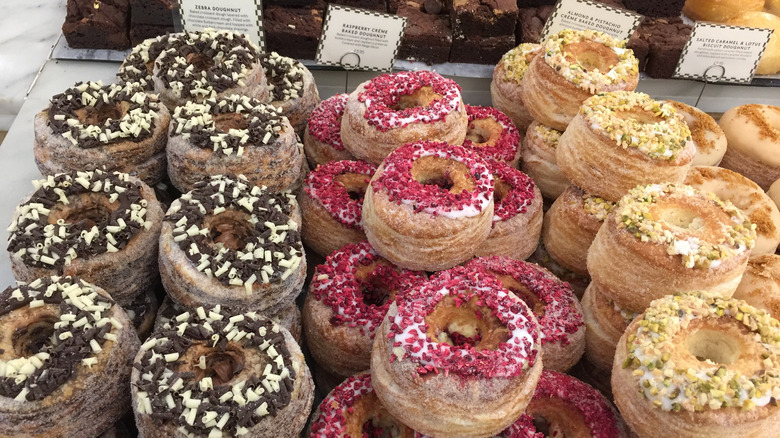 assortment of cronuts 